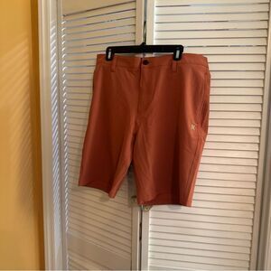 Hurley Men's Coral Flat Front Shorts